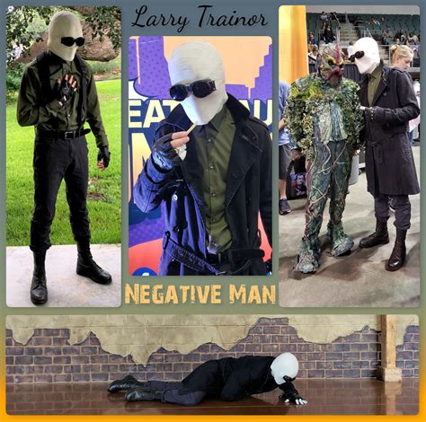 My Negative Man cosplay I did at a recent Comic-Con : r/DCDoomPatrol