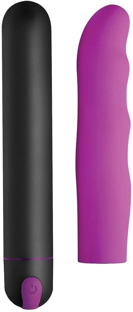 Xr Brands Wibrator Z Nakładką Bang Xl Bullet And Wavy Silicone Sleeve