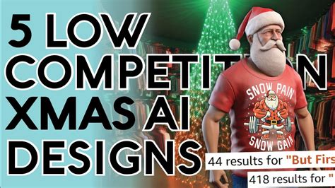 Low Competition Christmas Niches Ai Designs Research Amazon