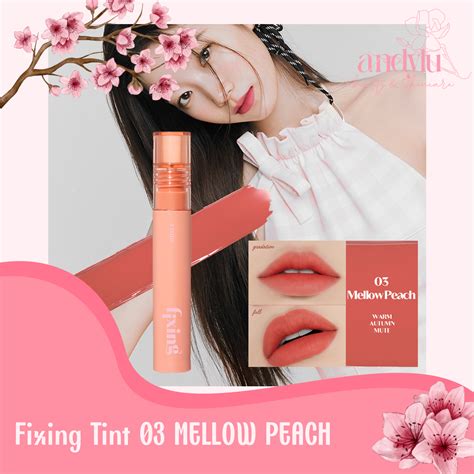 Fixing Tint 03 Mellow Peach Etude House Andylu K Beauty And Skin Care