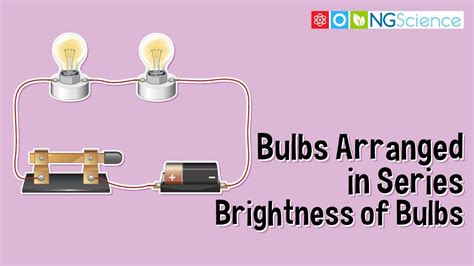 Bulbs Arranged In Series Brightness Of Bulbs Youtube