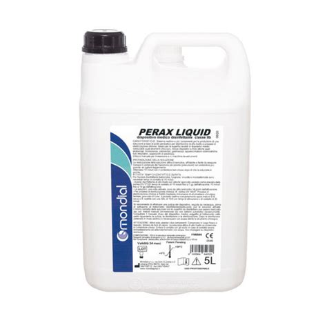 Medical Device Disinfectant Perax Liquid Mondial S R L Liquid