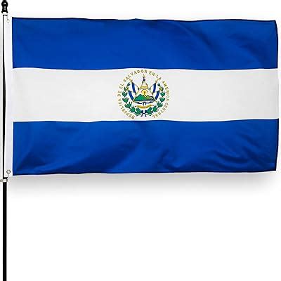 Amazon Anley Fly Breeze X Foot El Salvador Flag Vivid Color