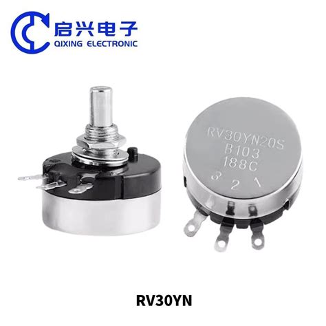 Single Coil Carbon Film Potentiometer With Switch RV30YN20S RV30YNME20S