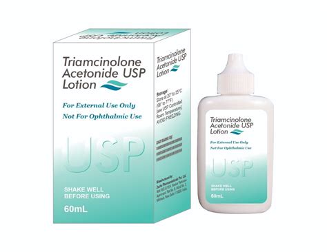 01 Triamcinolone Acetonide Lotion Usp Packaging Type Bottle