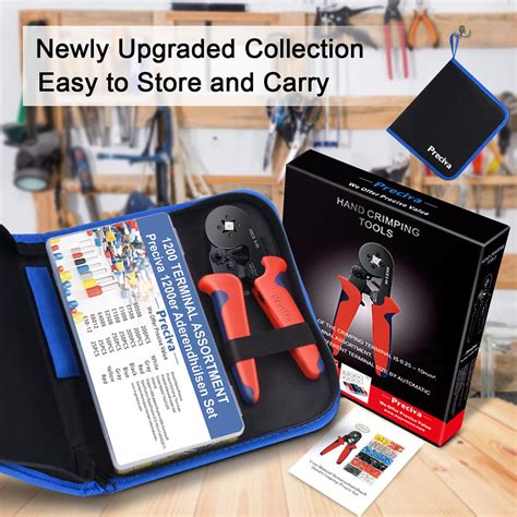 Snapklik Ferrule Crimping Tool Kit Preciva Awg Self