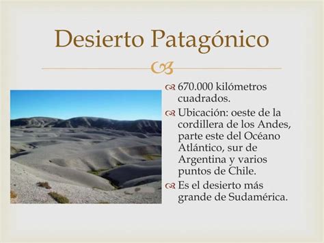 Juan Carlos Briquet Los Desiertos M S Grandes Del Mundo Ppt