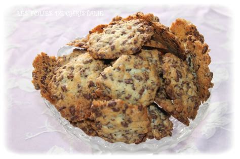 Cookies Croustillants Chocolat Les Folies De Christalie Ou Quand La