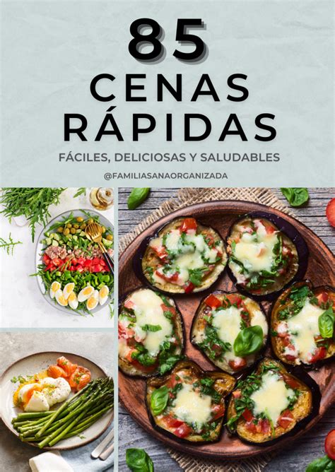 Ebook Cenas Rápidas PDF Familia Sana Organizada