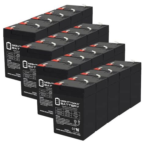 MIGHTY MAX BATTERY 6V 4 5AH SLA Replacement Battery For Cp0660 Gp645