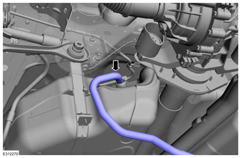 Ford Escape General Procedures Fuel Tank Draining Fuel System