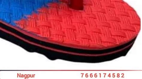 Chappal Pvc Hawai Slipper Straps Design Pattern Helth Club Size