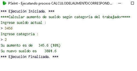 Elaborar Un Algoritmo Que Lea La Categor A Y Sueldo De Un Trabajador Y