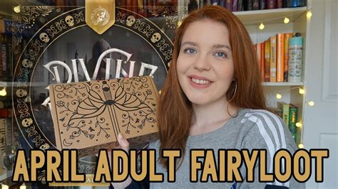 Unboxing Divine Power Fairyloot Adult April 2022 YouTube