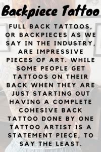 Tips For Getting A Backpiece Tattoo TattooGlee