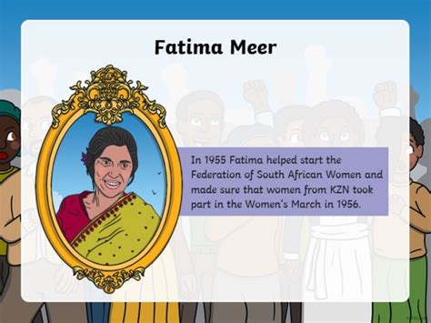 Who was Fatima Meer? - Answered - Twinkl Teaching Wiki