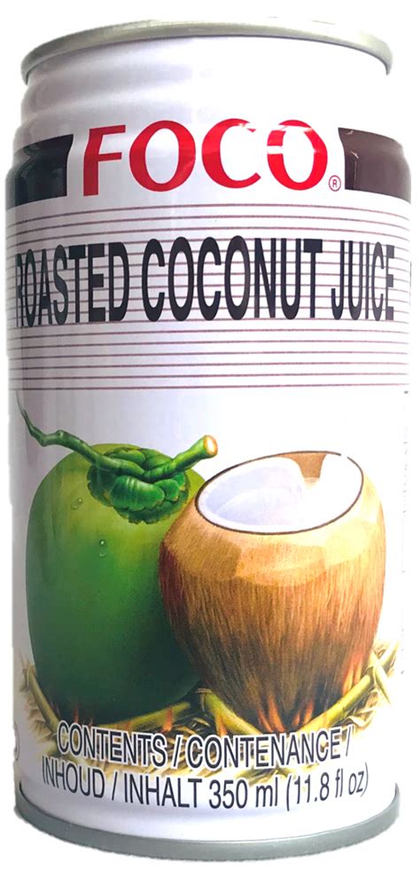 Foco Roasted Coconut Juice With Pulp M A Oriental Foods Ltd