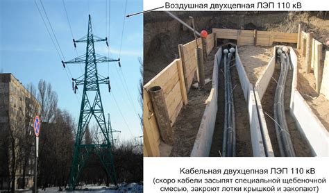 Прокладка кабельной линии 110 кВ | Пикабу