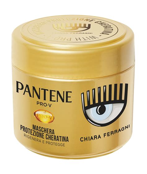 Chiara Ferragni Pantene Shampoo E Maschera Cheratina Con Occhio