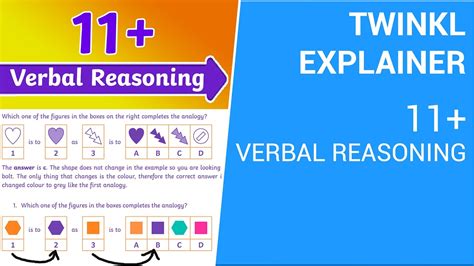 Eleven Plus 11 Verbal Reasoning Questions Tips Preparation YouTube