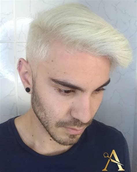 20 Ideal Hairstyles For Men With White Hair Hairstylecamp