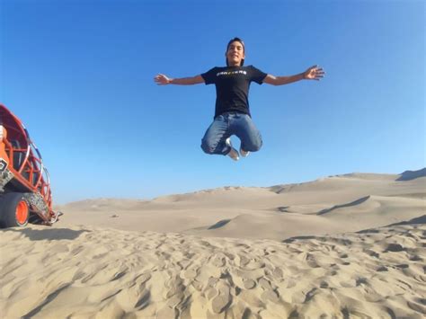 Vanuit Lima Ballestas Eilanden Huacachina Met Buggy Economisch