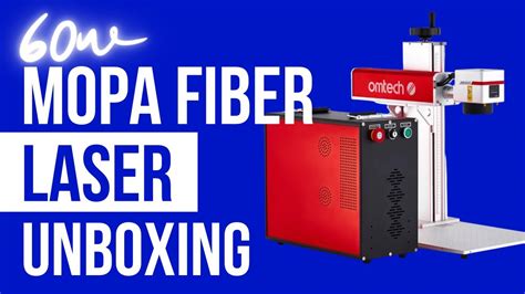 Omtech W Mopa Fiber Laser Unboxing Setup Youtube