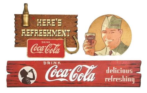 Coca Cola Kay Display Wooden Frame Value Price Guide