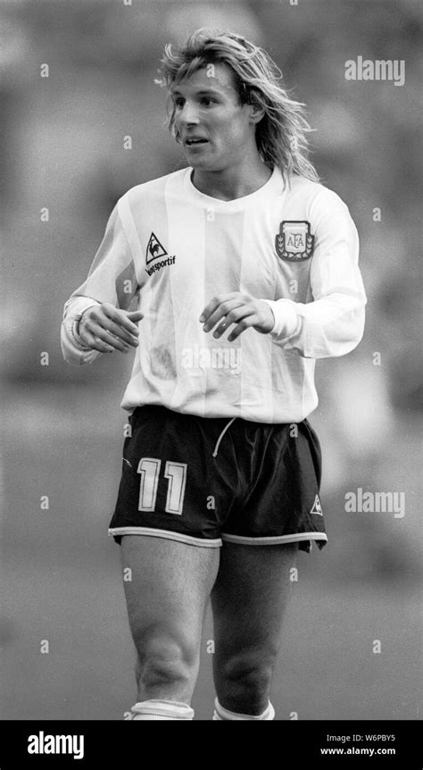 CLAUDIO CANIGGIA, ARGENTINA, 1988 Stock Photo - Alamy