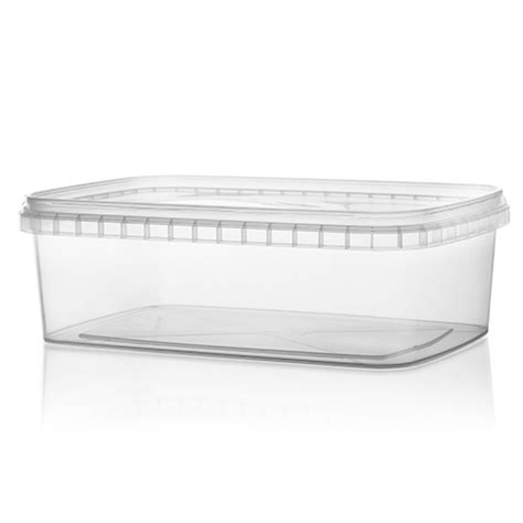 Ml Rectangular Tamper Evident Container Lids