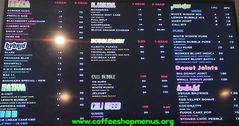 Bagheera Latest Menu Coffeeshopmenus Org