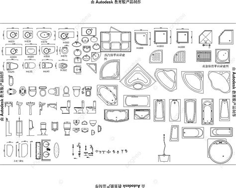 Layout Plan Cad Drawing Of Public Bathroom And Toilet Template Download