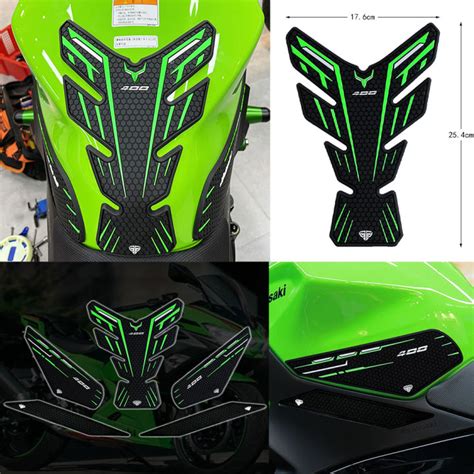 New Motorcycle Tank Pad Protector Sticker Decal Gas Fuel Knee Grip