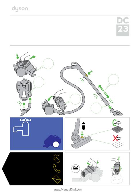 Dyson DC23 | Operation Manual