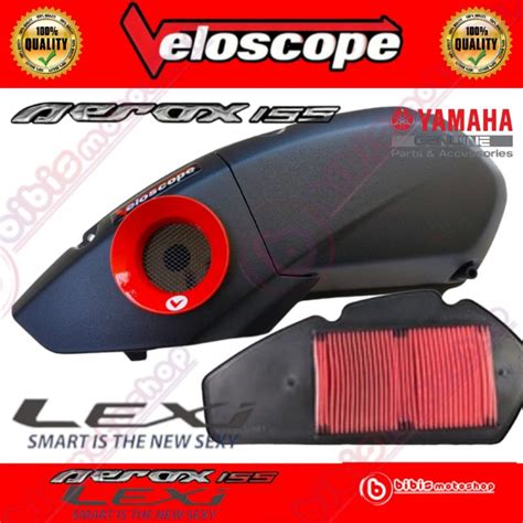 Jual Veloscope Aerox 155 Old Dan Lexi 125 Old Cover Filter Udara Oxygen