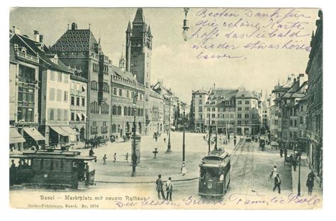 Basel Marktplatz Mit Tram Kaufen Auf Ricardo