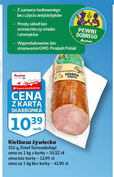 Kie Basa Zywiecka Auchan Pewni Dobrego Cena Promocje Opinie