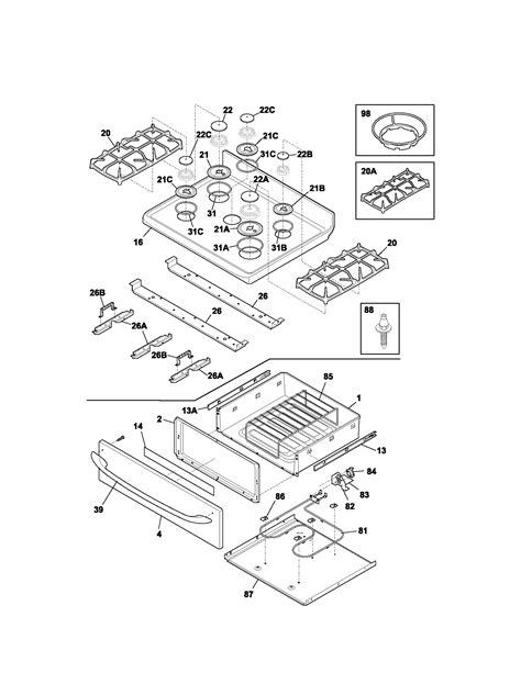 Kenmore Elite Gas Stove Parts