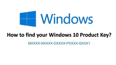 How To Find Windows 10 Product Key Youtube