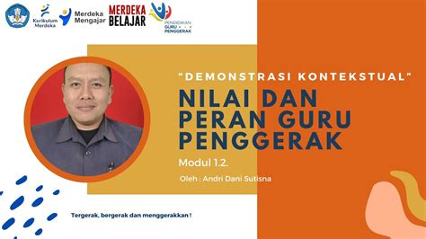 Tugas Demonstrasi Kontekstual Nilai Dan Peran Guru Penggerak Modul