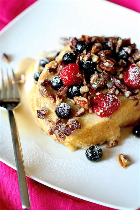 Baked Berry French Toast The Curvy Carrot