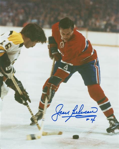 Jean Beliveau - Autographed Signed Photograph | HistoryForSale Item 304113