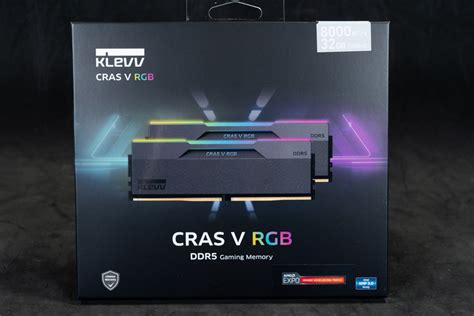 Klevv Cras V Rgb Ddr Gb Cl Review Packaging Contents