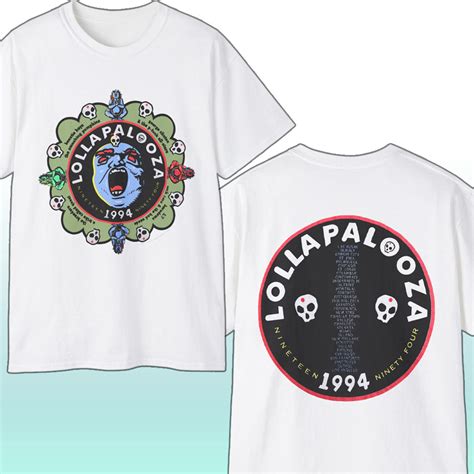 Rare Vintage Lollapalooza 1994 Festival Shirt TokoPyramid