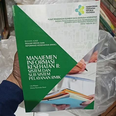 Jual Buku Bahan Ajar Rekam Medis Dan Informasi Kesehatan Manajemen