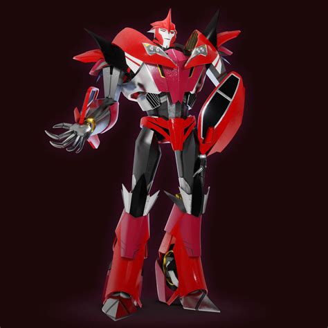 Knockout Transformers Prime Rig 3d Model By Billnguyen1411