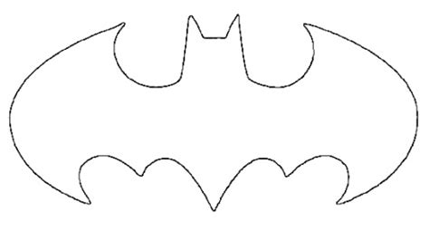 Stencil Batman Clipart Best