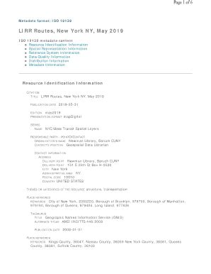 Fillable Online Iso Metadata Content Fax Email Print Pdffiller