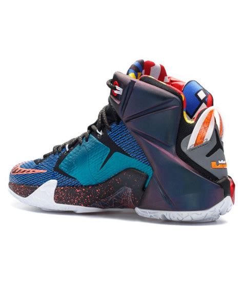 Nike Lebron 12 Multi Color Basketball Shoes Buy Nike Lebron 12 Multi