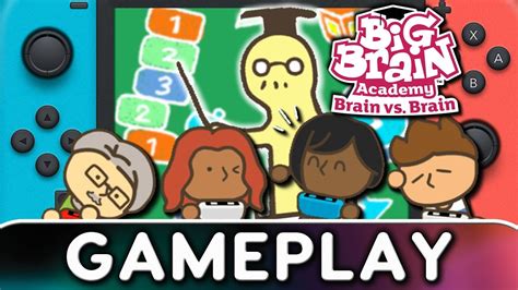 Big Brain Academy Brain Vs Brain Nintendo Switch Gameplay Youtube